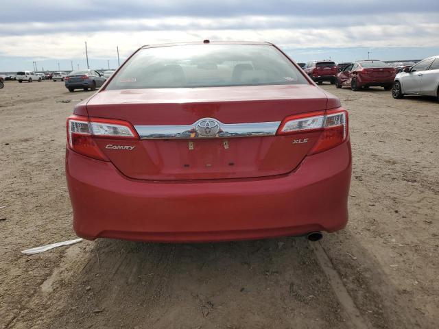 4T1BF1FK3CU559377 - 2012 TOYOTA CAMRY BASE RED photo 6