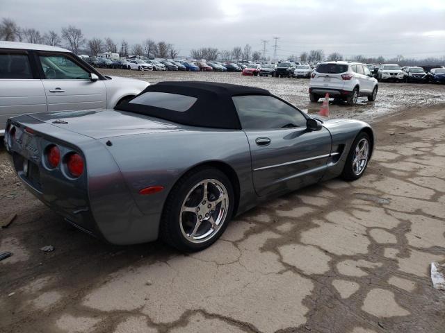 1G1YY32G345111053 - 2004 CHEVROLET CORVETTE GRAY photo 3