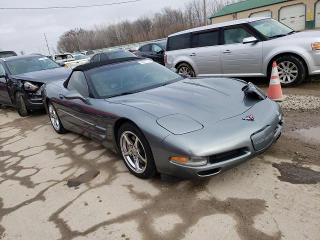 1G1YY32G345111053 - 2004 CHEVROLET CORVETTE GRAY photo 4