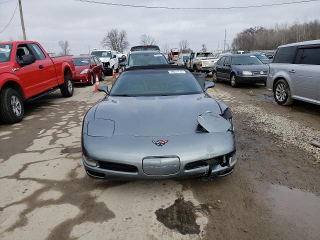 1G1YY32G345111053 - 2004 CHEVROLET CORVETTE GRAY photo 5