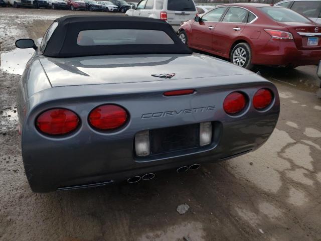 1G1YY32G345111053 - 2004 CHEVROLET CORVETTE GRAY photo 6