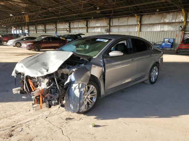 1C3CCCAG2GN134222 - 2016 CHRYSLER 200 LIMITED GRAY photo 1