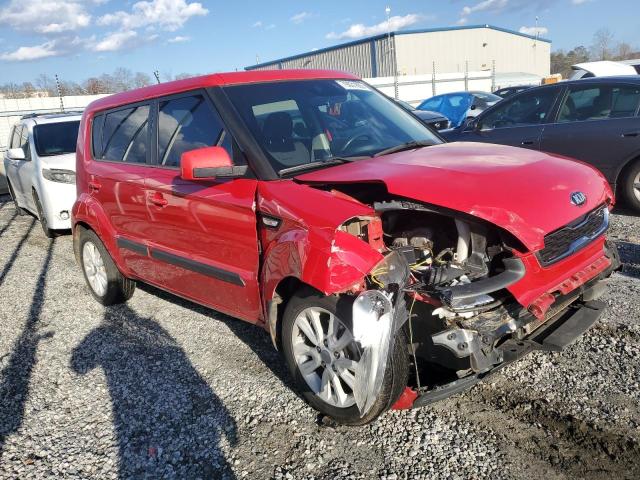 KNDJT2A54D7505263 - 2013 KIA SOUL RED photo 4