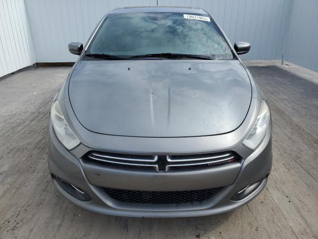 1C3CDFCA1DD132910 - 2013 DODGE DART LIMITED GRAY photo 5