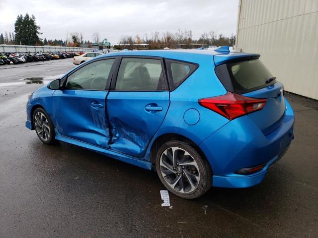 JTNKARJE5HJ551448 - 2017 TOYOTA COROLLA IM BLUE photo 2