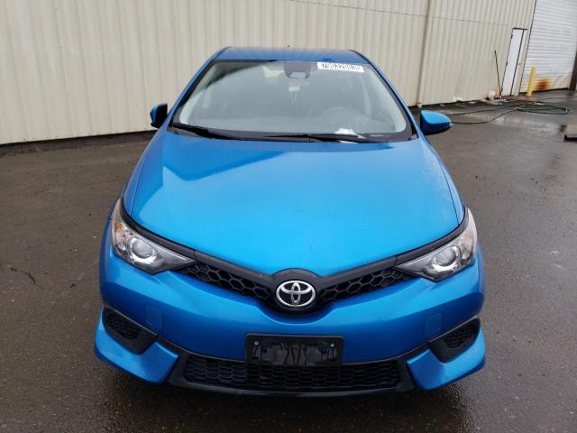 JTNKARJE5HJ551448 - 2017 TOYOTA COROLLA IM BLUE photo 5