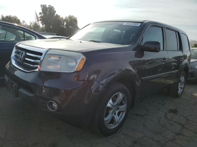 2012 HONDA PILOT EXL, 