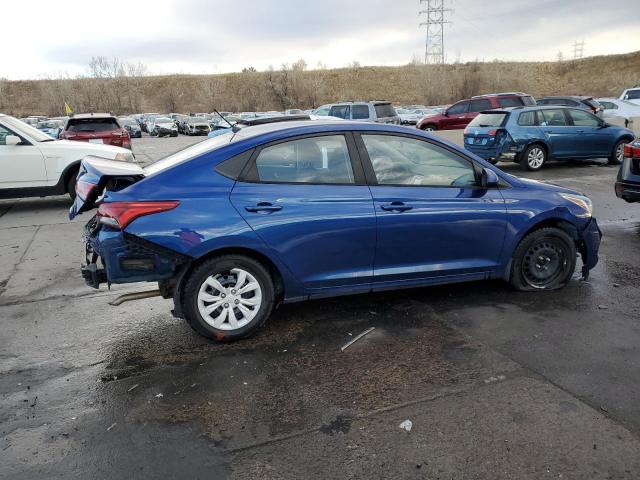 3KPC24A38KE054261 - 2019 HYUNDAI ACCENT SE BLUE photo 3