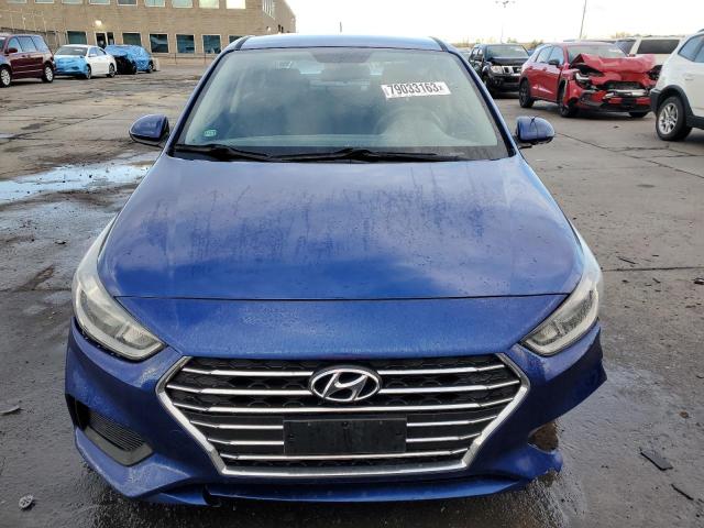 3KPC24A38KE054261 - 2019 HYUNDAI ACCENT SE BLUE photo 5