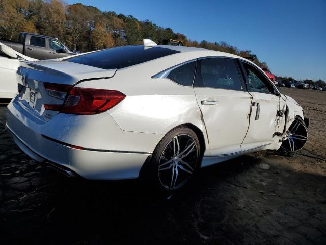 1HGCV2F92MA008635 - 2021 HONDA ACCORD TOURING WHITE photo 3