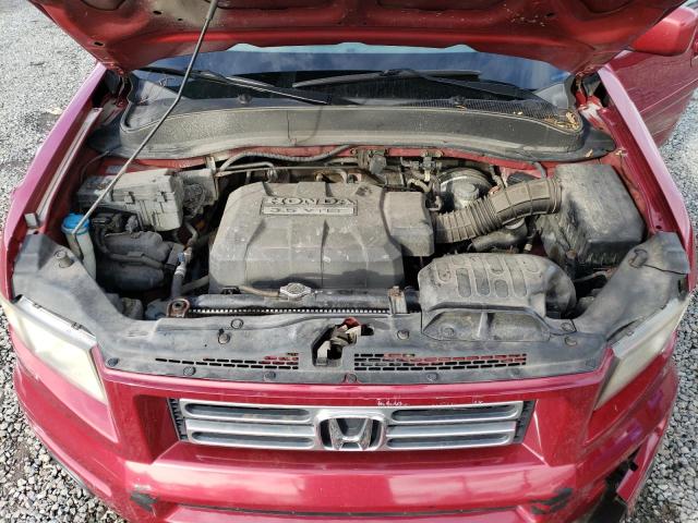 2HJYK16586H517102 - 2006 HONDA RIDGELINE RTL MAROON photo 11