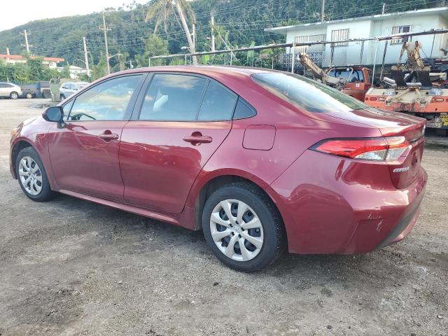 JTDEPMAE8NJ232205 - 2022 TOYOTA COROLLA LE MAROON photo 2