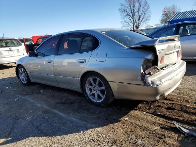 JT8BL69S040015478 - 2004 LEXUS GS 430 SILVER photo 2