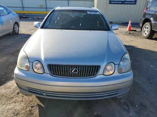 JT8BL69S040015478 - 2004 LEXUS GS 430 SILVER photo 5