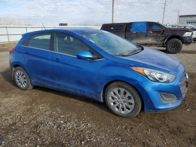 KMHD35LHXHU361887 - 2017 HYUNDAI ELANTRA GT BLUE photo 4