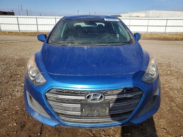 KMHD35LHXHU361887 - 2017 HYUNDAI ELANTRA GT BLUE photo 5