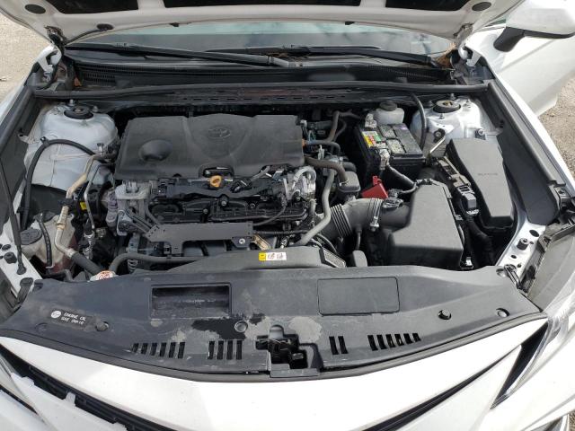 4T1C11AK4MU584428 - 2021 TOYOTA CAMRY LE WHITE photo 12