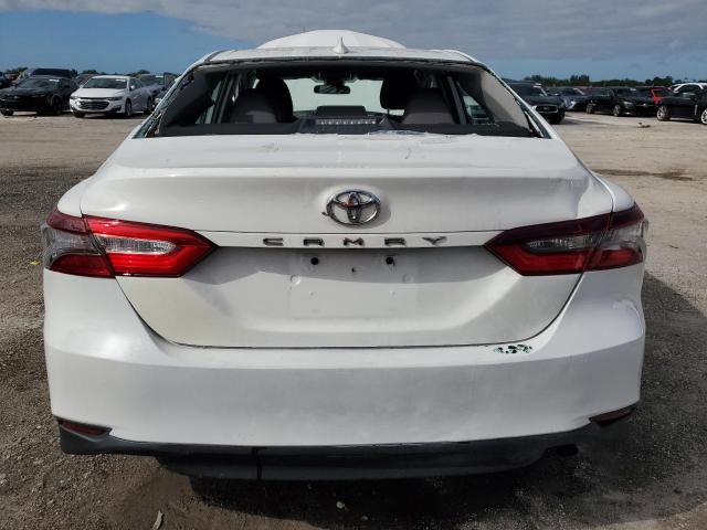 4T1C11AK4MU584428 - 2021 TOYOTA CAMRY LE WHITE photo 6