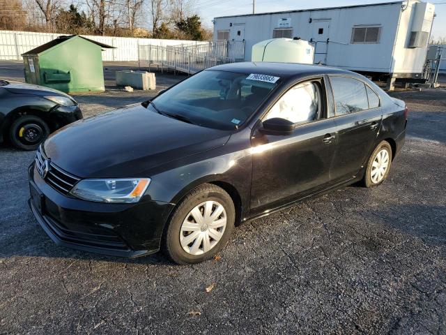 3VW267AJ8GM267298 - 2016 VOLKSWAGEN NEW JETTA S BLACK photo 1