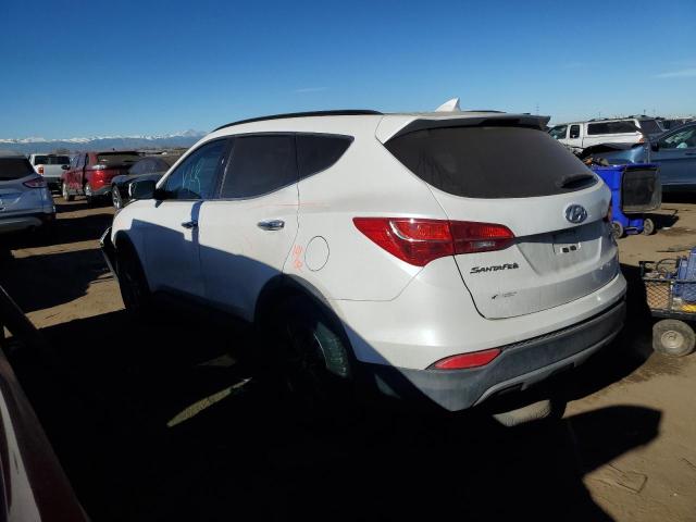 5XYZU3LB0EG224364 - 2014 HYUNDAI SANTA FE S WHITE photo 2