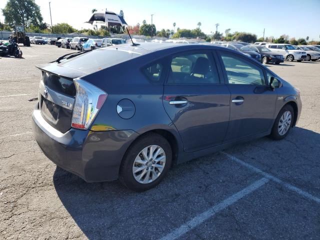 JTDKN3DP4C3016630 - 2012 TOYOTA PRIUS PLUG GRAY photo 3