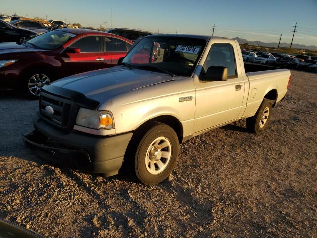 1FTYR10D99PA09236 - 2009 FORD RANGER SILVER photo 1
