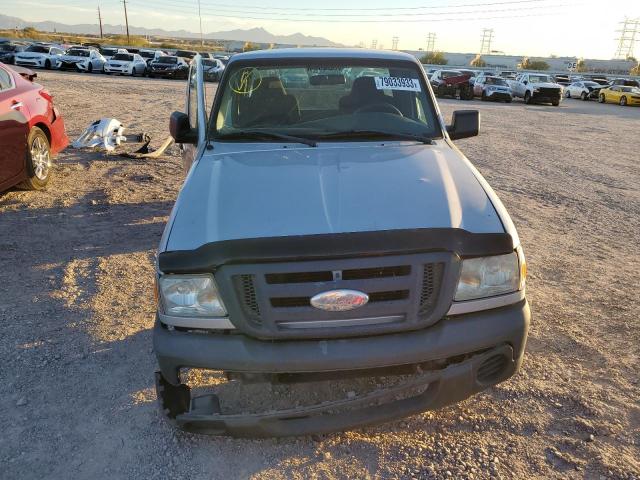 1FTYR10D99PA09236 - 2009 FORD RANGER SILVER photo 5