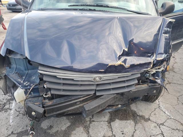 2C4GP54L65R147397 - 2005 CHRYSLER TOWN & COU TOURING BLUE photo 12
