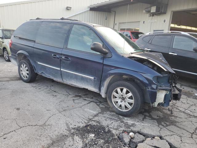 2C4GP54L65R147397 - 2005 CHRYSLER TOWN & COU TOURING BLUE photo 4