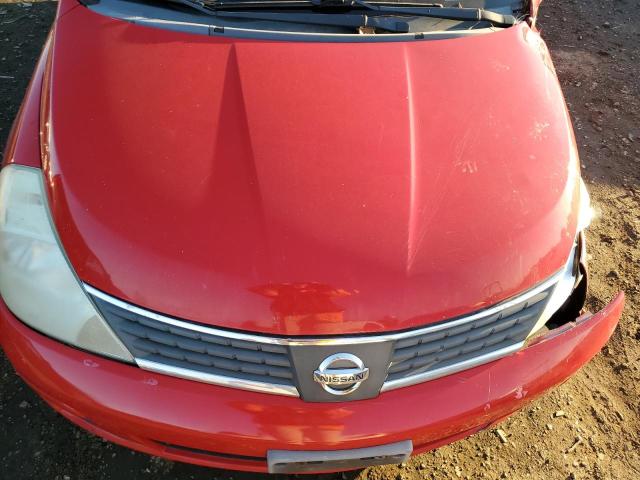 3N1BC13E18L400003 - 2008 NISSAN VERSA S RED photo 11