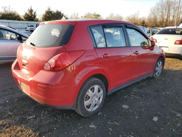 3N1BC13E18L400003 - 2008 NISSAN VERSA S RED photo 3