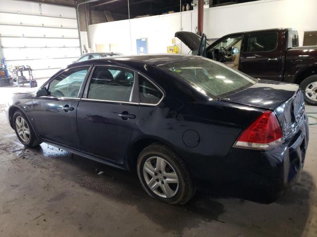 2G1WA5EK8A1105138 - 2010 CHEVROLET IMPALA LS BLUE photo 2