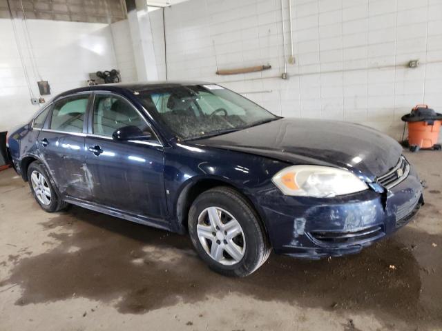 2G1WA5EK8A1105138 - 2010 CHEVROLET IMPALA LS BLUE photo 4