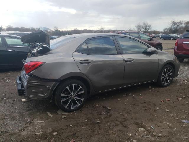 2T1BURHE8HC864376 - 2017 TOYOTA COROLLA L GRAY photo 3