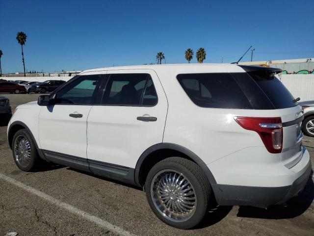 1FM5K8AR5DGC73830 - 2013 FORD EXPLORER POLICE INTERCEPTOR 白色 照片 2