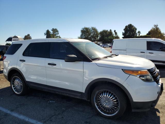 1FM5K8AR5DGC73830 - 2013 FORD EXPLORER POLICE INTERCEPTOR 白色 照片 4