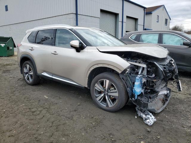 JN8AT3CB2MW239244 - 2021 NISSAN ROGUE SL TAN photo 4