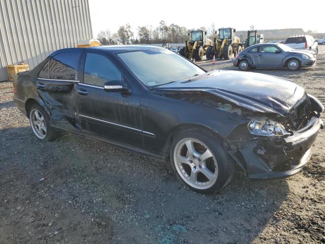 WDBNG75J76A477425 - 2006 MERCEDES-BENZ S 500 BLACK photo 4