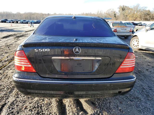 WDBNG75J76A477425 - 2006 MERCEDES-BENZ S 500 BLACK photo 6