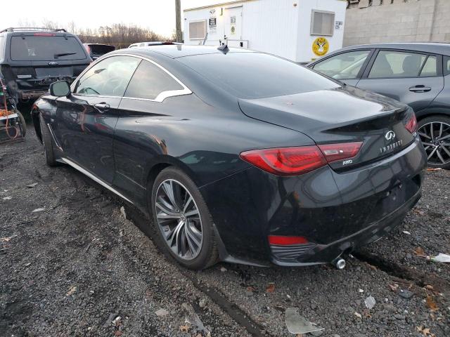 JN1CV7ELXHM320654 - 2017 INFINITI Q60 BASE BLACK photo 2