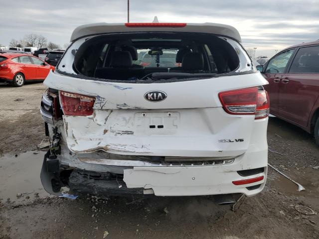 5XYPK4A55JG355848 - 2018 KIA SORENTO SX WHITE photo 6