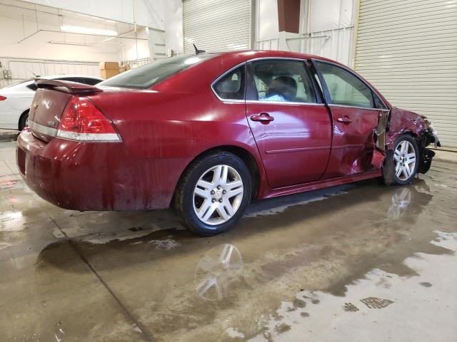 2G1WB5EK4B1103921 - 2011 CHEVROLET IMPALA LT RED photo 3