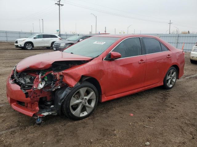 4T1BF1FK7CU614221 - 2012 TOYOTA CAMRY BASE RED photo 1