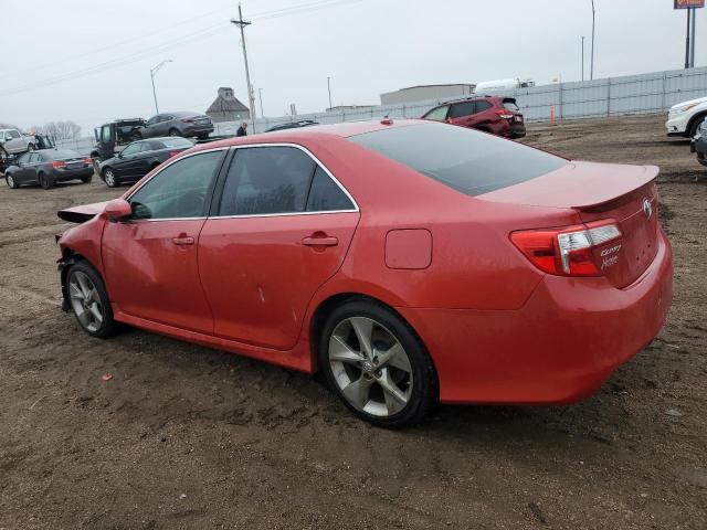 4T1BF1FK7CU614221 - 2012 TOYOTA CAMRY BASE RED photo 2