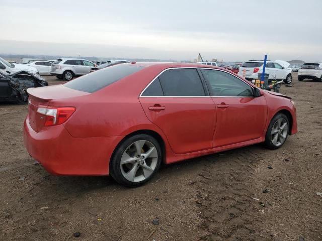 4T1BF1FK7CU614221 - 2012 TOYOTA CAMRY BASE RED photo 3