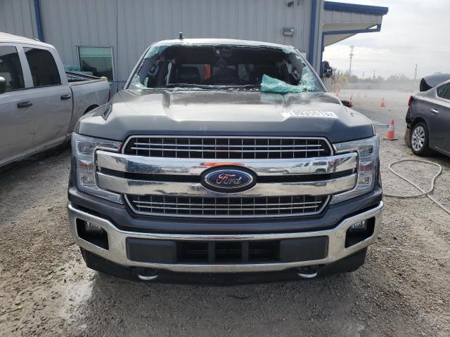 1FTEW1EP5LFC03922 - 2020 FORD F150 SUPERCREW GRAY photo 5