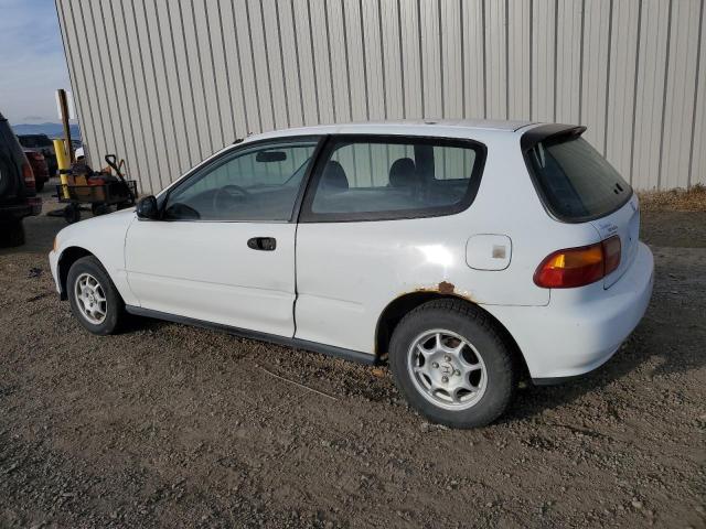 2HGEH2379PH543471 - 1993 HONDA CIVIC VX WHITE photo 2