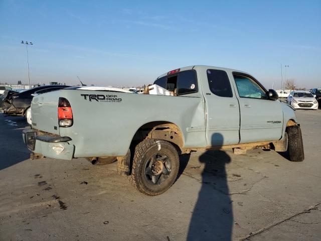 5TBRT3414YS081993 - 2000 TOYOTA TUNDRA ACCESS CAB ნაცრისფერი ფოტო 3