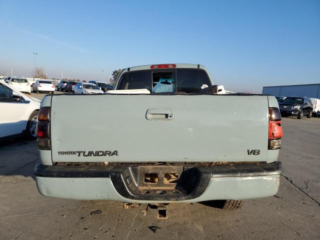5TBRT3414YS081993 - 2000 TOYOTA TUNDRA ACCESS CAB ნაცრისფერი ფოტო 6