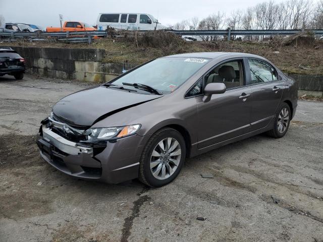 2HGFA1F83AH513607 - 2010 HONDA CIVIC EX BROWN photo 1